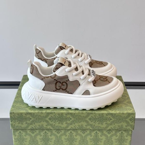 repliche,replica,perfette,siti di,affidabili,migliori siti,dove comprare,1:1,scarpe da ginnastica Contatore / Sneakers casual con plateau da uomo Gucci (QVAQF)
