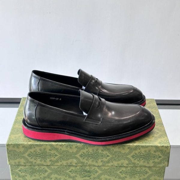 repliche,replica,perfette,siti di,affidabili,migliori siti,dove comprare,1:1,scarpe da ginnastica Contatore / Scarpe in pelle originali Gucci da uomo, formali e casual (DCIS3)