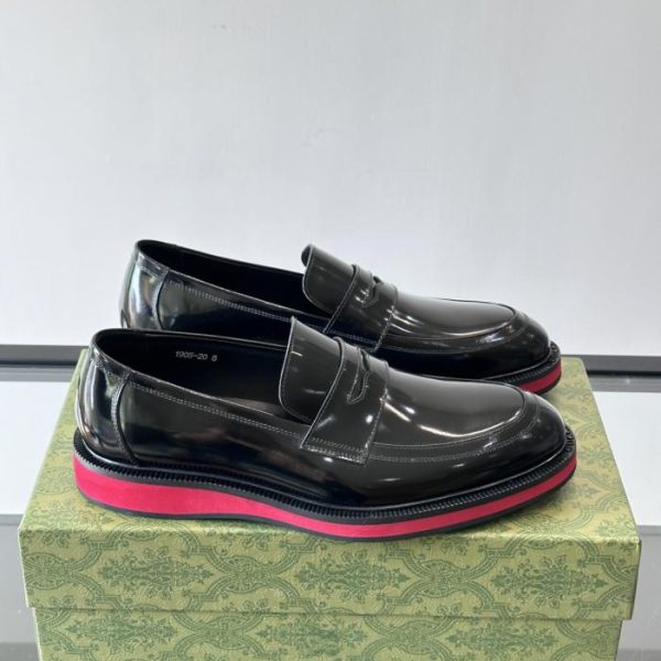 repliche,replica,perfette,siti di,affidabili,migliori siti,dove comprare,1:1,scarpe da ginnastica Contatore / Scarpe in pelle originali Gucci da uomo, formali e casual (WGZQW)