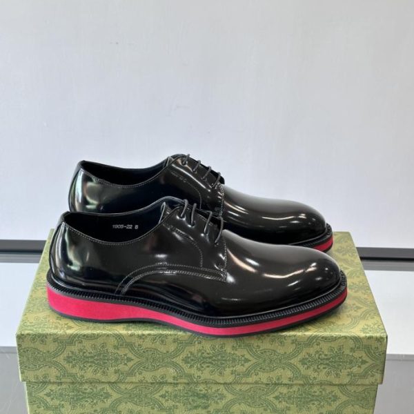 repliche,replica,perfette,siti di,affidabili,migliori siti,dove comprare,1:1,scarpe da ginnastica Contatore / Scarpe in pelle originali Gucci da uomo, formali e casual (2MJG6)
