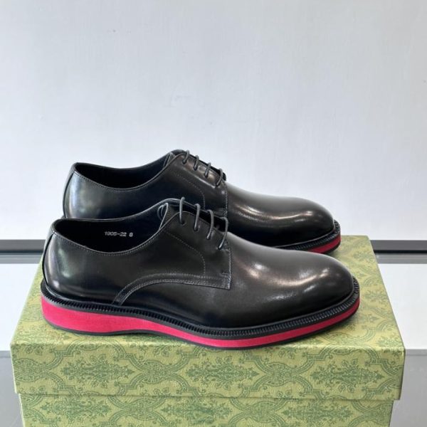 repliche,replica,perfette,siti di,affidabili,migliori siti,dove comprare,1:1,scarpe da ginnastica Contatore / Scarpe in pelle originali Gucci da uomo, formali e casual (B435K)