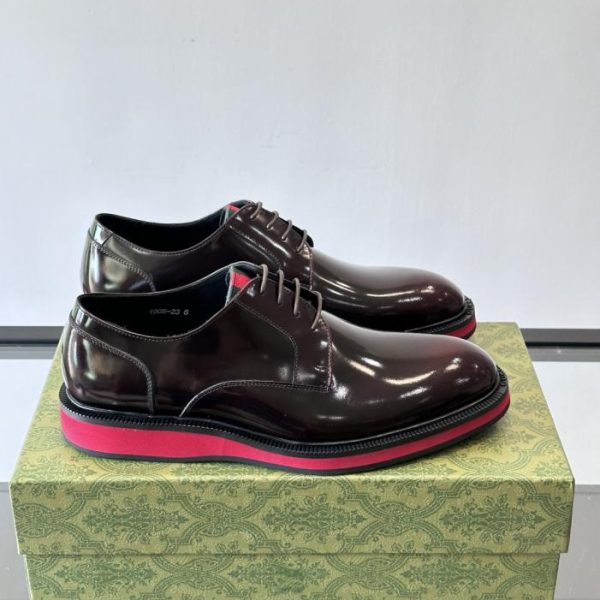 repliche,replica,perfette,siti di,affidabili,migliori siti,dove comprare,1:1,scarpe da ginnastica Contatore / Scarpe in pelle originali Gucci da uomo, formali e casual (T7I39)