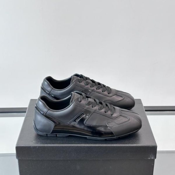 repliche,replica,perfette,siti di,affidabili,migliori siti,dove comprare,1:1,scarpe da ginnastica Contatore / Scarpe da ginnastica leggere e sottili, nuove, in stile passerella di Prada, scarpe casual tedesche (I808S)