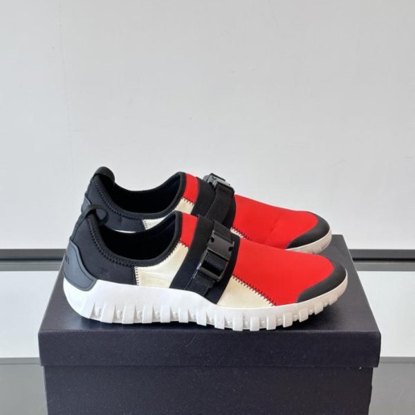 repliche,replica,perfette,siti di,affidabili,migliori siti,dove comprare,1:1,scarpe da ginnastica Contatore / Sneakers in tessuto di nylon da uomo Prada (0WRVU)