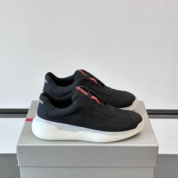 repliche,replica,perfette,siti di,affidabili,migliori siti,dove comprare,1:1,scarpe da ginnastica Contatore / Sneakers estive Prada in tessuto Bike New (6S7TW)