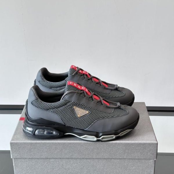 repliche,replica,perfette,siti di,affidabili,migliori siti,dove comprare,1:1,scarpe da ginnastica Contatore / Le nuove scarpe sportive casual in pelle con cuscinetto d’aria di Prada (GCHS2)