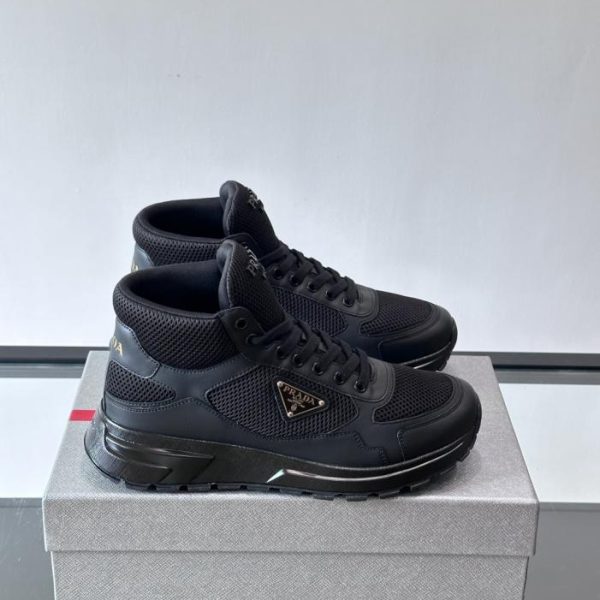 repliche,replica,perfette,siti di,affidabili,migliori siti,dove comprare,1:1,scarpe da ginnastica Contatore / Scarpe casual alte da uomo Prada autunno/inverno, collezione di alta gamma (5CI86)