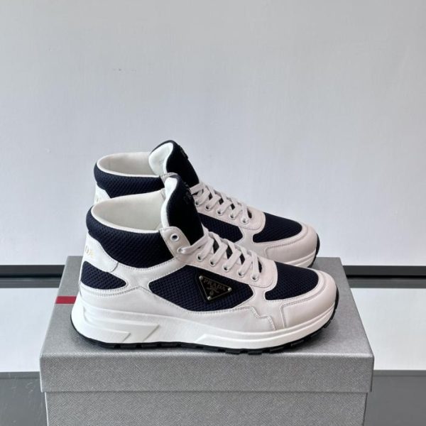 Contatore / Scarpe casual alte da uomo Prada autunno/inverno, collezione premium di alta gamma (RH2OS)