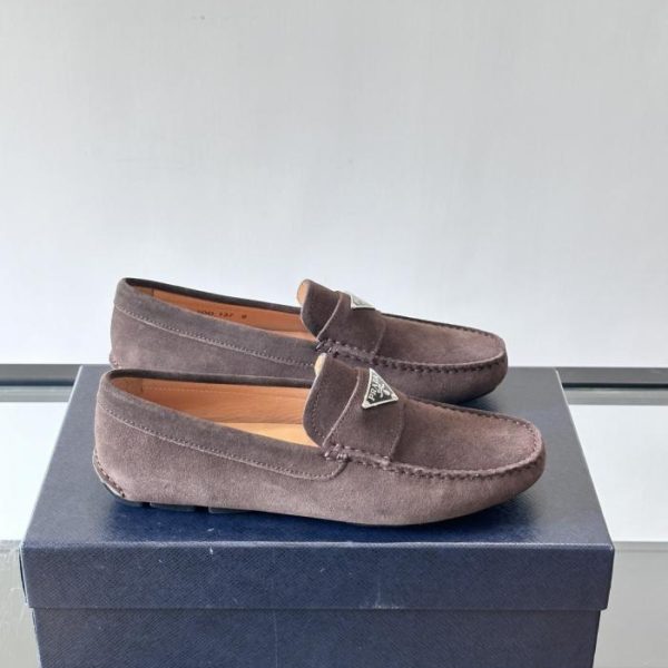 repliche,replica,perfette,siti di,affidabili,migliori siti,dove comprare,1:1,scarpe da ginnastica Contatore / Nuove scarpe da guida da uomo di Prada con poggiapiedi (HWWV9)