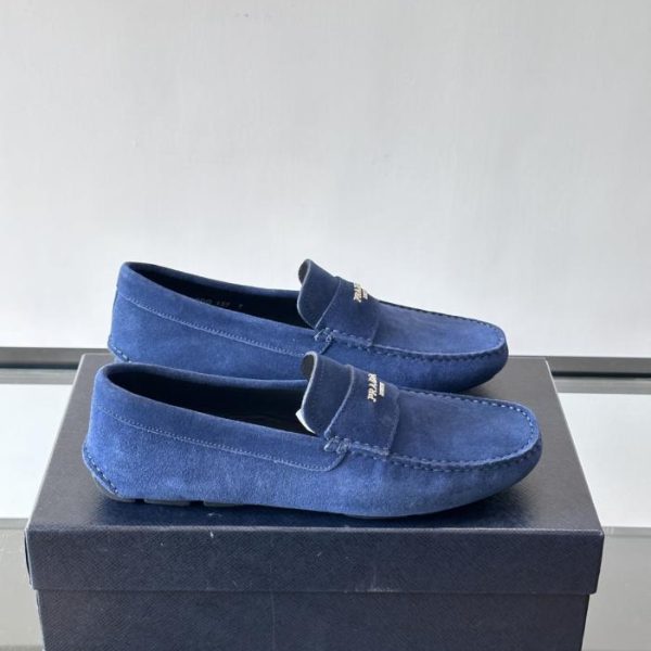repliche,replica,perfette,siti di,affidabili,migliori siti,dove comprare,1:1,scarpe da ginnastica Contatore / Nuove scarpe da guida da uomo di Prada con poggiapiedi (G5LZO)