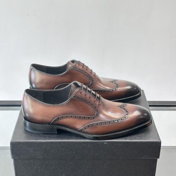 repliche,replica,perfette,siti di,affidabili,migliori siti,dove comprare,1:1,scarpe da ginnastica Contatore / Nuove scarpe casual in pelle con lacci da uomo di Prada (taglie 38, 45 e 46, taglie personalizzate disponibili su YMVEJ)