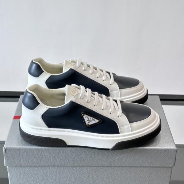 repliche,replica,perfette,siti di,affidabili,migliori siti,dove comprare,1:1,scarpe da ginnastica Contatore / Nuove sneakers casual in morbida pelle da uomo Prada (SZ3TN)