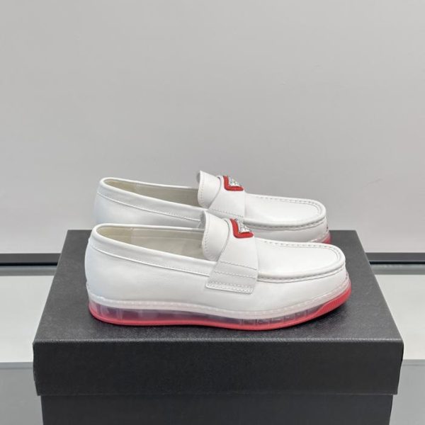 repliche,replica,perfette,siti di,affidabili,migliori siti,dove comprare,1:1,scarpe da ginnastica Contatore / Scarpe casual in pelle con imbottitura da uomo Prada (YJALG)