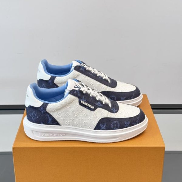 Contatore / Scarpe casual da uomo in vera pelle di prima qualità LV (S3QK6)