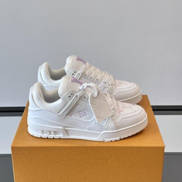 Contatore / Sneakers LV TRAINER sfumate lavate (25A3Z)