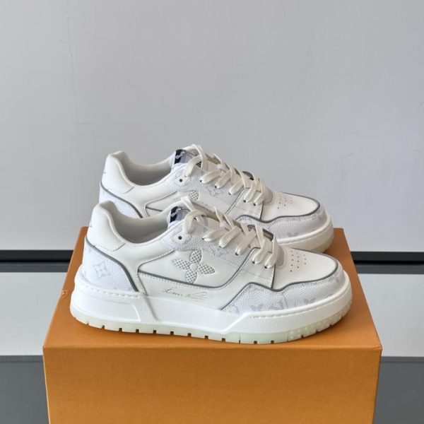 Contatore / Sneakers casual con plateau da uomo Louis Vuitton (TLZ8S)