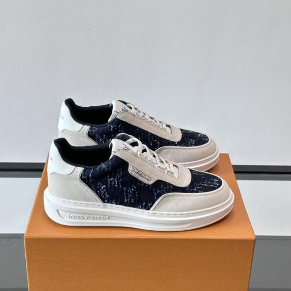 Contatore / Sneakers classiche casual da uomo Louis Vuitton Beverly Hills (FZX28)