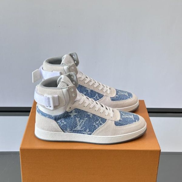 Contatore / Sneakers casual classiche alte da uomo Louis Vuitton autunno/inverno (11UGQ)