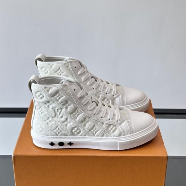 Contatore / Sneakers casual alte classiche da uomo Louis Vuitton autunno/inverno (U9KIO)