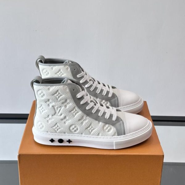 Contatore / Sneakers casual alte classiche da uomo Louis Vuitton autunno/inverno (XQ3T9)