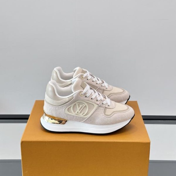 repliche,replica,perfette,siti di,affidabili,migliori siti,dove comprare,1:1,scarpe da ginnastica Contatore / Sneakers con zeppa Louis Vuitton Run Away Classic (8RLKJ)