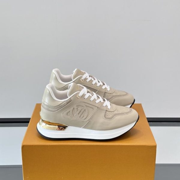 repliche,replica,perfette,siti di,affidabili,migliori siti,dove comprare,1:1,scarpe da ginnastica Contatore / Sneakers con zeppa Louis Vuitton Run Away Classic (QQWHF)