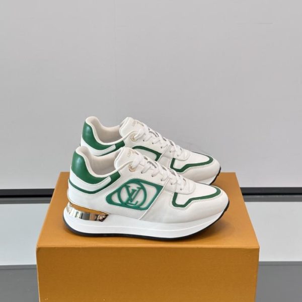repliche,replica,perfette,siti di,affidabili,migliori siti,dove comprare,1:1,scarpe da ginnastica Contatore / Sneakers con zeppa Louis Vuitton Run Away Classic (9VU75)