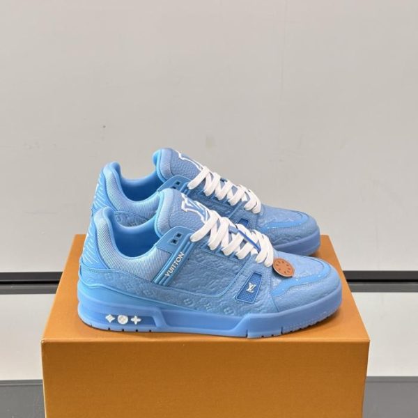 repliche,replica,perfette,siti di,affidabili,migliori siti,dove comprare,1:1,scarpe da ginnastica Contatore / Sneakers LV Trainer nella nuova colorazione (R7W2A)