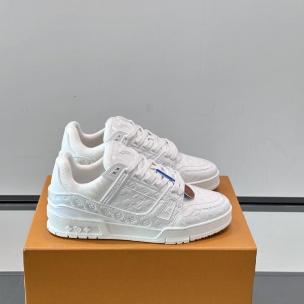 repliche,replica,perfette,siti di,affidabili,migliori siti,dove comprare,1:1,scarpe da ginnastica Contatore / Sneakers LV Trainer nella nuova colorazione (Z4J79)