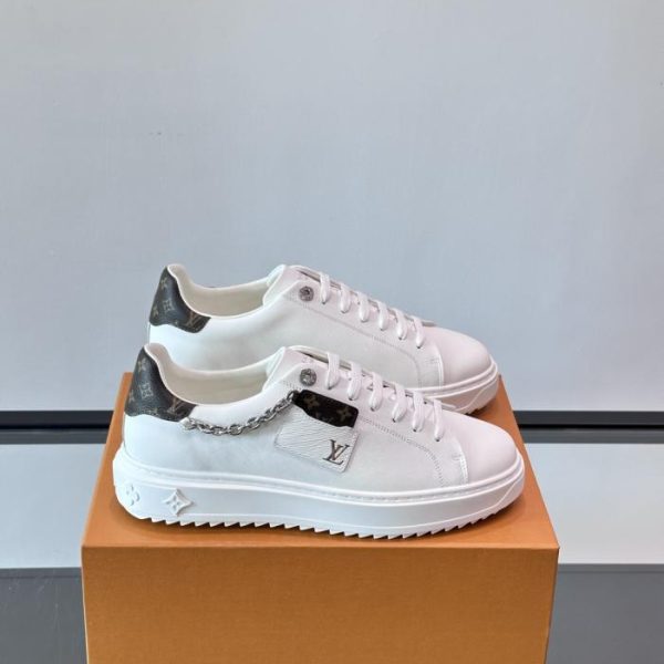 repliche,replica,perfette,siti di,affidabili,migliori siti,dove comprare,1:1,scarpe da ginnastica Contatore / Le nuove sneakers Time Out da coppia di Louis Vuitton (YRZG4)