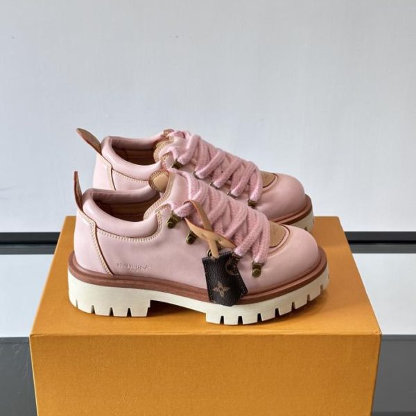 Contatore / Scarpe stringate LV REMIX con un tocco retrò francese e un tocco di fascino girly (QMG67)