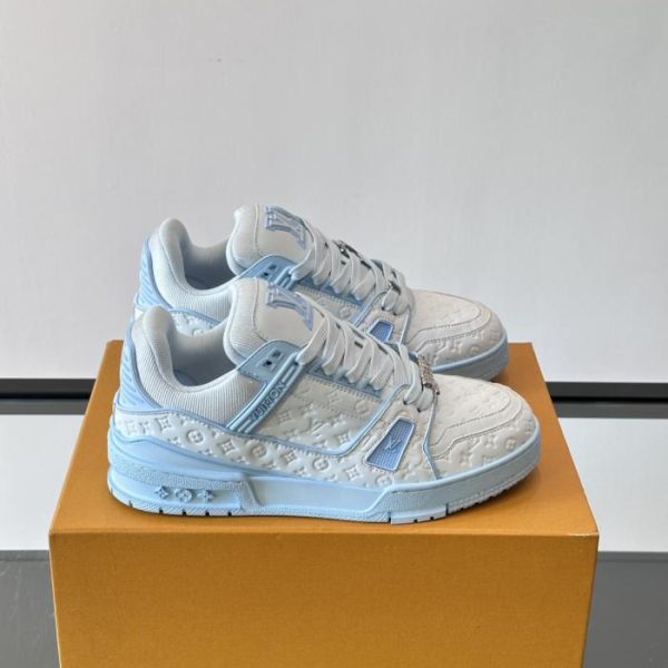 repliche,replica,perfette,siti di,affidabili,migliori siti,dove comprare,1:1,scarpe da ginnastica Contatore / Nuove colorazioni delle sneakers LV Trainer (0I57E)