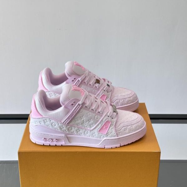 repliche,replica,perfette,siti di,affidabili,migliori siti,dove comprare,1:1,scarpe da ginnastica Contatore / Nuova colorazione delle sneakers LV Trainer (3ROXG)