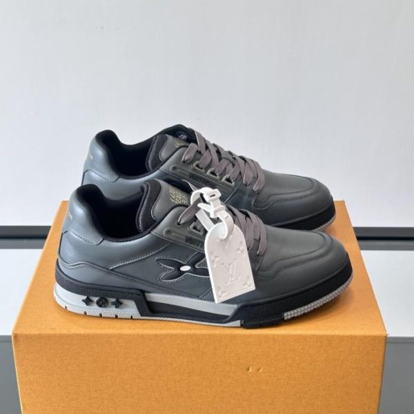 repliche,replica,perfette,siti di,affidabili,migliori siti,dove comprare,1:1,scarpe da ginnastica Contatore / Nuova colorazione delle sneakers LV Trainer per coppie (VBY7I)
