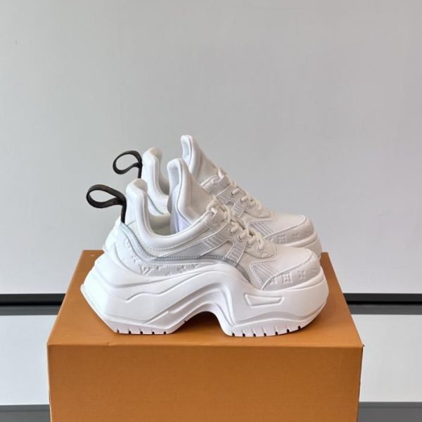repliche,replica,perfette,siti di,affidabili,migliori siti,dove comprare,1:1,scarpe da ginnastica Contatore / Scarpe chunky Louis Vuitton Couple Style New Colorway (LF3MJ)