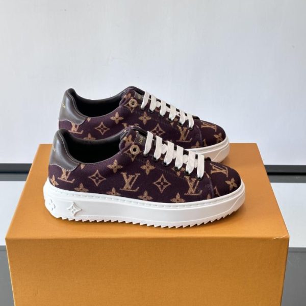 Contatore / Sneakers LV Time Out in tela monogramma classica (CAO8J)