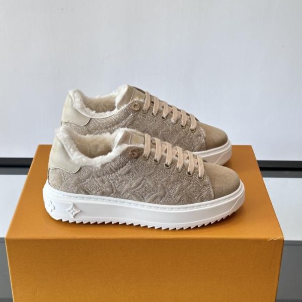 repliche,replica,perfette,siti di,affidabili,migliori siti,dove comprare,1:1,scarpe da ginnastica Contatore / Sneakers in lana LV Time Out (S2OWV)