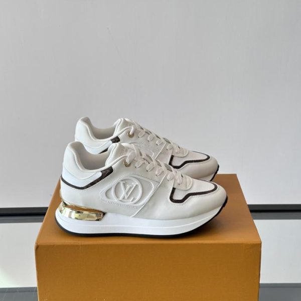 repliche,replica,perfette,siti di,affidabili,migliori siti,dove comprare,1:1,scarpe da ginnastica Contatore / Sneakers con zeppa Louis Vuitton Run Away Classic (6ESU7)