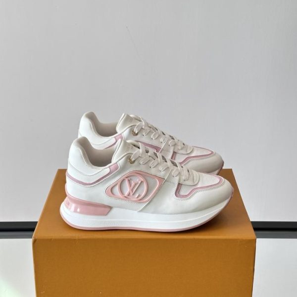repliche,replica,perfette,siti di,affidabili,migliori siti,dove comprare,1:1,scarpe da ginnastica Contatore / Sneakers con zeppa Louis Vuitton Run Away Classic (A8MBR)