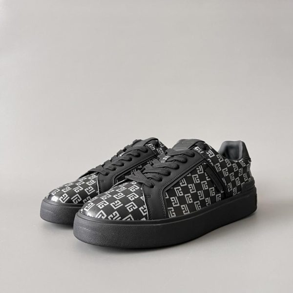 repliche,replica,perfette,siti di,affidabili,migliori siti,dove comprare,1:1,scarpe da ginnastica Sneakers basse con lacci BALMAIN da uomo (1G9Z3)