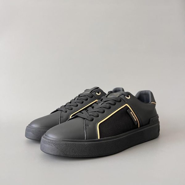 repliche,replica,perfette,siti di,affidabili,migliori siti,dove comprare,1:1,scarpe da ginnastica Sneakers basse con lacci BALMAIN da uomo (SU8U2)