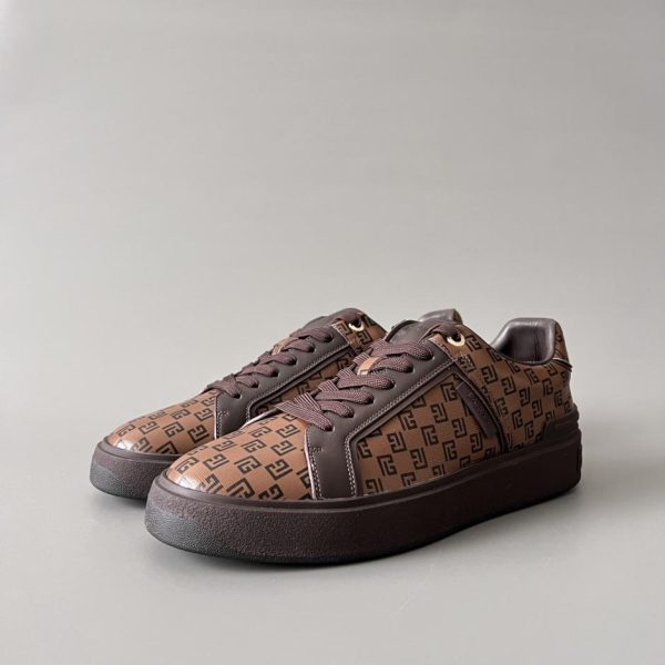 repliche,replica,perfette,siti di,affidabili,migliori siti,dove comprare,1:1,scarpe da ginnastica Sneakers basse con lacci BALMAIN da uomo (6GLHL)