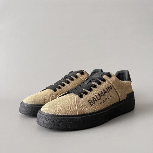 repliche,replica,perfette,siti di,affidabili,migliori siti,dove comprare,1:1,scarpe da ginnastica Sneakers basse con lacci BALMAIN da uomo (J4E6F)