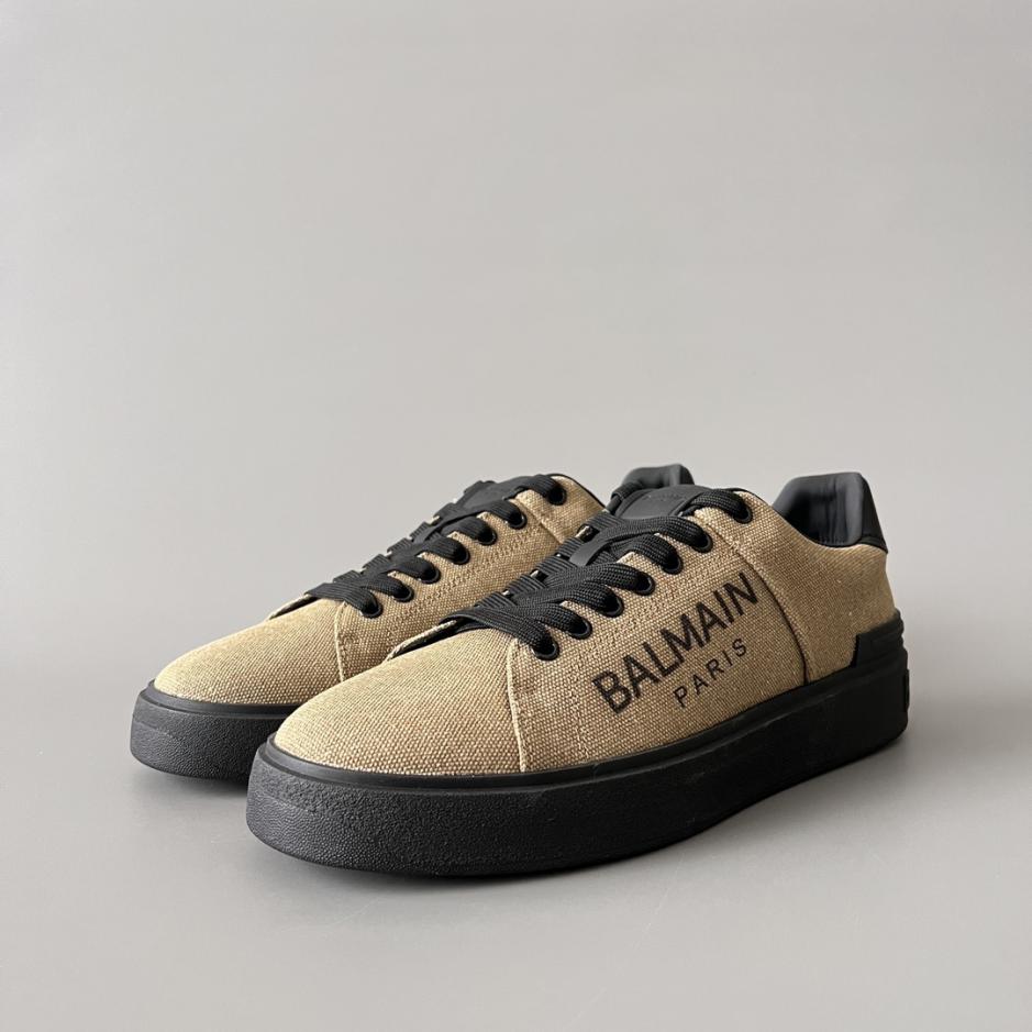 repliche,replica,perfette,siti di,affidabili,migliori siti,dove comprare,1:1,scarpe da ginnastica Sneakers basse con lacci BALMAIN da uomo (J4E6F)