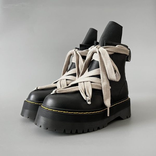 repliche,replica,perfette,siti di,affidabili,migliori siti,dove comprare,1:1,scarpe da ginnastica Collaborazione RICK OWENS x Dr. Martens 2023: design a stella a cinque punte OWENS, classico stile Dr. Martens, unisex (SOGMG)