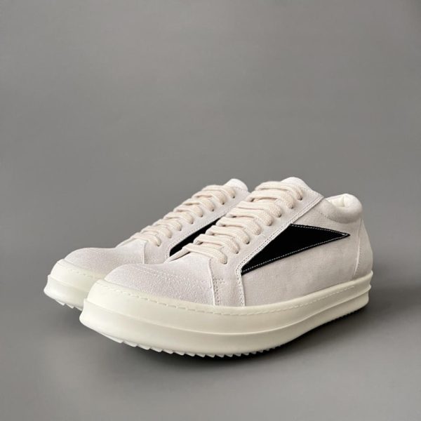 repliche,replica,perfette,siti di,affidabili,migliori siti,dove comprare,1:1,scarpe da ginnastica RICK OWENSRO Edfu Vintage Leather Suede Grey (TKY6B)