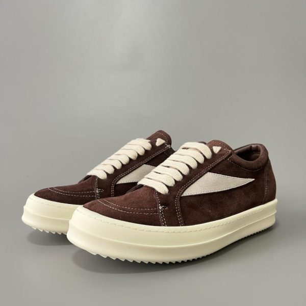 repliche,replica,perfette,siti di,affidabili,migliori siti,dove comprare,1:1,scarpe da ginnastica Modello VANS low-top in pelle scamosciata color caffè RICKOwens (DW2OV): un design che viola il copyright.