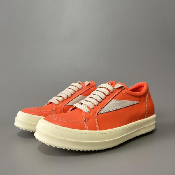 repliche,replica,perfette,siti di,affidabili,migliori siti,dove comprare,1:1,scarpe da ginnastica RICKOwens Orange Grain Leather Low-Top Vans (TCLYV) – Modello di violazione
