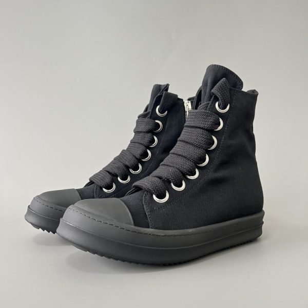 RickOwens DRKSHDW High-Top Blackhead Remover con strisce orizzontali e pori dilatati (VXDZD)