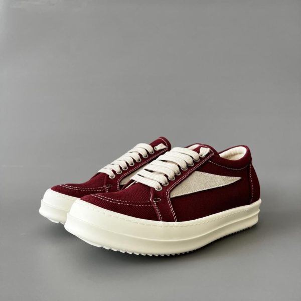 repliche,replica,perfette,siti di,affidabili,migliori siti,dove comprare,1:1,scarpe da ginnastica Rick Owens DRKSHDW Twill Low-Top Vans (BQVKV)